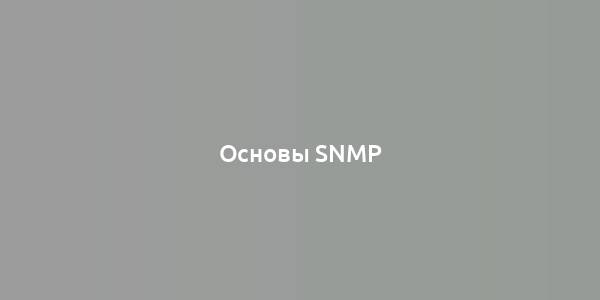 Основы SNMP